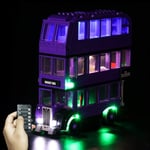 Seasy LED Light Set for Lego Harry Potter Knight Bus Toy, Lighting Kit Compatible with Lego 75957 (Lego Model NOT Included)- Luxury Remote Control Version
