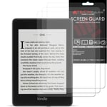 TECHGEAR [Pack of 3 Matte Full Screen Protectors for for Amazon Kindle Paperwhite 4 (2018 Release / 10th Generation) ANTI GLARE/MATTE Full Screen Protectors With Cleaning Cloth & Application Card