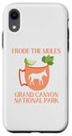 Coque pour iPhone XR J'ai chevauché le mulet du parc national du Grand Canyon à dos de mulet de Moscou