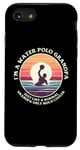 Coque pour iPhone SE (2020) / 7 / 8 Grandpa Water Polo Player Waterpolo Grandfather