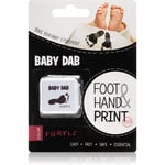 Baby Dab Foot & Hand Print Purple farve til barnets aftryk 1 stk.