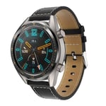 Läderarmband Huawei Watch GT 2 46mm/Watch GT 2e/Watch GT Svart