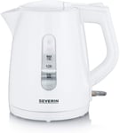 Severin Electric Cordless Jug Kettle with Filter & Level Indicator 2200 W, White