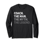 Vintage Coach THE MAN THE MYTH THE LEGEND Sports Long Sleeve T-Shirt