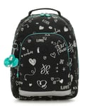 Kipling CLASS ROOM S Small backpack +laptop protection - Girl Doodle RRP £87