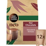 Chocolat Chaud Dosettes Compatible Dolce Gusto Neo Nescafe Dolce Gusto Neo - La Boite De 12 Sachets