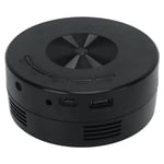 Black Mini Projector Home Theatre Projector 1920x1080 Poratable Video