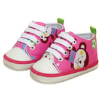Baby Fashion Rainbow Canvas Shoes Soft Prewalkers 0-18m P 7-12months
