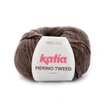 Garn Katia Merino Tweed 50 g brun – 303 Brown
