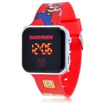 Super Mario Kids LED Wrist Watch Children's Present 
