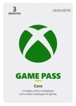 Xbox Game Pass Core - 3 Month Membership OS: one + Series X|S