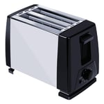 2 Slice Toaster with Extra Wide Long Slots, 6 Settings and Cancel & Reheat Function, Variable Browning Controls, Auto Cut-Off, Clean Simple Design