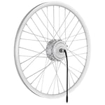 windmeile | E-Bike Moteur moyeu Roue Avant, rayonné, Argent, 20', 48V/250W, E-Bike, vélo électrique, Pedelec