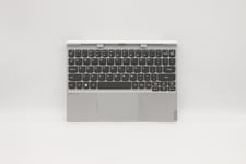 Lenovo - Tangentbord - Med Pekplatta - Pogo Pin - Schweizisk - Silverplatina - För Ideapad Miix 320-10Icr 80Xf