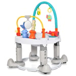 4-In-1 Baby Bouncer Activity Center Learning Center with Walker Bouncing Saucer