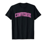 Converse Texas TX Vintage Sports Design Pink Design T-Shirt