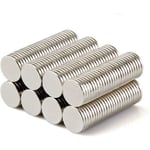 100 st Neo Neodymium Stark Magneter för Modeller, Hantverk