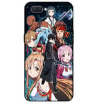 SHCASEA Sword Art Online Alicization Phone Case,japanese Anime Tempered Glass Case For Iphone A Iphone Xr