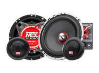 MTX Audio TX665S 2-veis komponentsett 6,5" 28mm Silkedome 90/360
