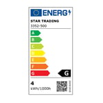 Star Trading LED-Lampa E27 Edison Klar4W 300lmDimbarStar