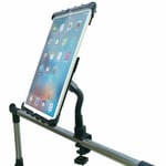 Heavy Duty C-Clamp Cross Trainer Treadmill Gym Tablet Holder for Apple iPad PRO