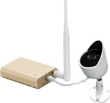 Utomhus IP-kamera med Power Over Ethernet och WiFi, FullHD, IP66-klassning, IR-nightvision, Mikrofon, P2P, ONVIF