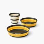 Sea To Summit Frontier Ultralight Collapsible Dinnerware Set - (3 Piece)