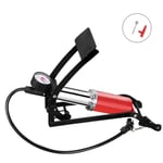 RONGJJ Portable Single Cylinder Foot Pump, Air Compressor Car Pumps for Tyres, Air Pedal High Pressure Tire Inflator for Bicycles/Ball/Moto Inflator