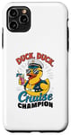 Coque pour iPhone 11 Pro Max Duck Duck Cruise Funny Family Cruising Groupe assorti