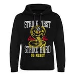 Hybris Strike First - Hard No Mercy Epic Hoodie Herr (Black,XL)