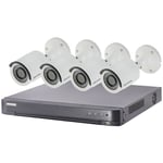 Hikvision - Kit vidéo surveillance Turbo hd 4 caméras bullet