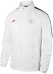 Nike Men's PSG M NK AWF LTE JKT Sport Jacket, White/White/Midnight Navy/(University red) (no Sponsor-Cl), XL