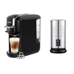 Kaffemaskin, Varm/Kall Funktion, Kompatibilitet med Flera Kapslar, Svart, EU