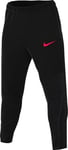 Nike DF Strk Kpz Pantalon de survêtement, Noir/Cramoisi Vif, L Homme