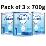 Aptamil First Infant Baby Milk Stage1From Birth Formula Powder Substitute 3x700g
