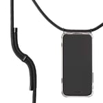 KNOK Chaîne de téléphone Portable Compatible avec Apple iPhone 13 Pro Max – Coque en Silicone avec Cordon – Étui de Protection pour Smartphone