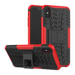 Apple iPhone XS Max Heavy Duty Case Red