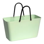 Hinza Väska Stor Green Plastic, Ljusgrön
