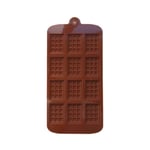 Bakeware Kitchen Tool Silicone Chocolate Mold Ice Tray Cake Brown Number