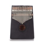 WWSUNNY Kalimba 17 Keys, Thumb Piano with Study Instruction and Tune Hammer, Solid Mahogany Wood Portable African Wood Musical Instrument Finger Piano for Kids Adult Beginners Professionals