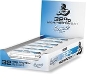 Weider 32% High Protein Bar (12X60G) Coconut Flavour. Chocolate Coated Bar with