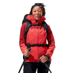 Berghaus Women's Highland Storm 3L Waterproof Jacket, Carmine/Tall Poppy, 10