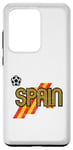 Coque pour Galaxy S20 Ultra Ballon de football Euro rétro Espagne