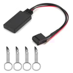 Bil Bluetooth-modul AUXIN-kabel Trådlös ljudadapter Passar för Ford Focus Mondeo Fiesta 6000 CD