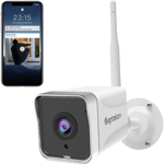 Security Camera Outdoor, Home CCTV WiFi, Waterproof with 2-Way Audio, Night Visi