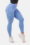 <![CDATA[Active High-Waist Smart Pocket Leggings - Lys Blå - M]]>