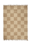 Classic Collection Jutematta Jute Squares 170x230cm Beige