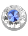 Diamond Ball Blue Stålkula