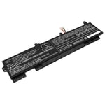 Kompatibelt med ZBook Firefly 15 G8 38G42UT, 11.55V, 4600mAh