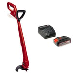 Einhell Power X-Change 18/24 Lightweight Cordless Strimmer With Battery And Charger - 18V Battery Grass Trimmer, 24cm Cutting Width, Includes 20 x Blades - GC-CT 18/24 Li P + 2.5Ah Starter Kit